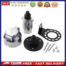 7 Way RV Boat Truck Trailer Metal Plug Connector Adapter+ Socket Kit