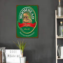 Weatherproof Retro Animal Sign Iron Painting Wall Drawing Template (Deer)