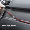 Car Interior Moulding Trim 16ft(5m) Flexible Automobile Line Strip (Red) Newly