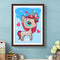 DIY 5D Cartoon Horn Horse Part Special Shape Diamond Painting Kit (T049)