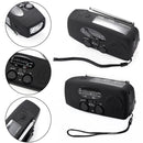 Flashlight AM/FM Solar FM Radio Receiver Hand Crank Radio Wireless Bluetooth