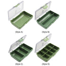 Fishing Tackle Bait Box Fish Lure Hook Bait Container Equipment (3 Grid)