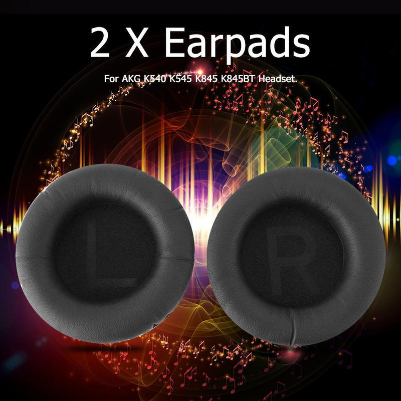 1 Pair Replacement Earpads Cusion for AKG K540 K545 K845 K845BT Headphone Newly