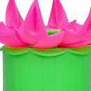 Chinese Baozi Pastry Pie Stuffed Bun Maker Mold DIY Kitchen Tool (Green L)