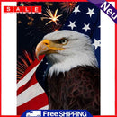 DIY Independence Day Eagle Flag Full Drill Round 5D Diamond Painting Handmade