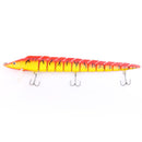 23cm 46g Simulation Fishing Lures Artificial Wobbler 13 Segments Bait (D) Newly