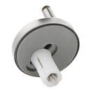 Chrome Toilet Seat Hinge Toilet Linker Fittings Screws Replacement Hinges