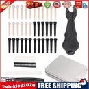 42pcs Guitar Bridge Pins Pegs with Saddle Nut Pins Puller Remover Extractor