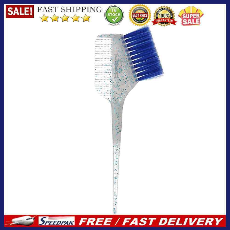 Plastic Portable Hair Coloring Brush Durable Hairdressing Tinting Soft Brush