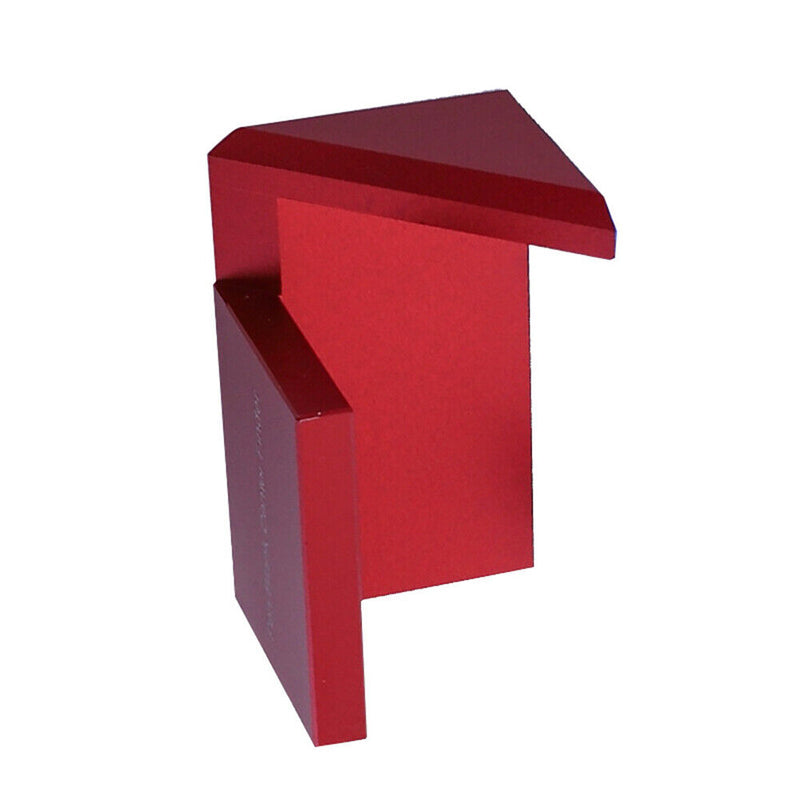 Aluminum Alloy Pen Blank Center Finder Woodworking 45 Degree Line Caliber Rul