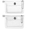Women Girls Waterproof Bling Transparent Coin Purse Wallet Card Bag Card Pouch