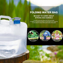 Collapsible Water Container Outdoor Hiking Fishing Camping Water Bag (10L) Newly