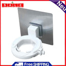 Wall Mounted Plastic Shampoo Bottle Shelf Self Adhesive Holder Organizer Stand