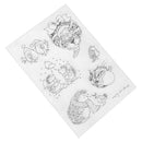 Clear Transparent Silicone Seals DIY Stamp Sheet Photo Album Decor Gift Newly