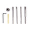 7x Barrel Trimmer Kit Pen Wood Mill Trimming System Cutting Head Sleeve Adapter