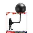 Motorcycle Helmet Rack 180 Degree Rotation Helmet Storage with Hooks (A) Newly