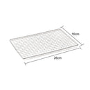 Portable Camping BBQ Net Stainless Steel Barbecue Grill Net (Single Net) Newly