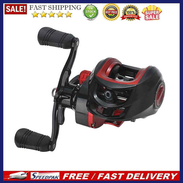 Baitcasting Reel 8kg Max Drag 18+1 Bearings 7.2/1 Long Casting Fishing Reels