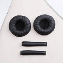 1 Pair Ear Pads w/Headband Cushions for Sennheiser PX100 PX200(Black)