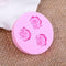 Mini Rose Flower Silicone Clay Soap Mold Fondant Sugarcraft DIY Ca L2C1 X5S4