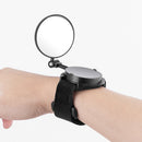 Bicycle Handleable Mirror Reflector Mountain Bike Cycling Wrist Rearview Mirrors