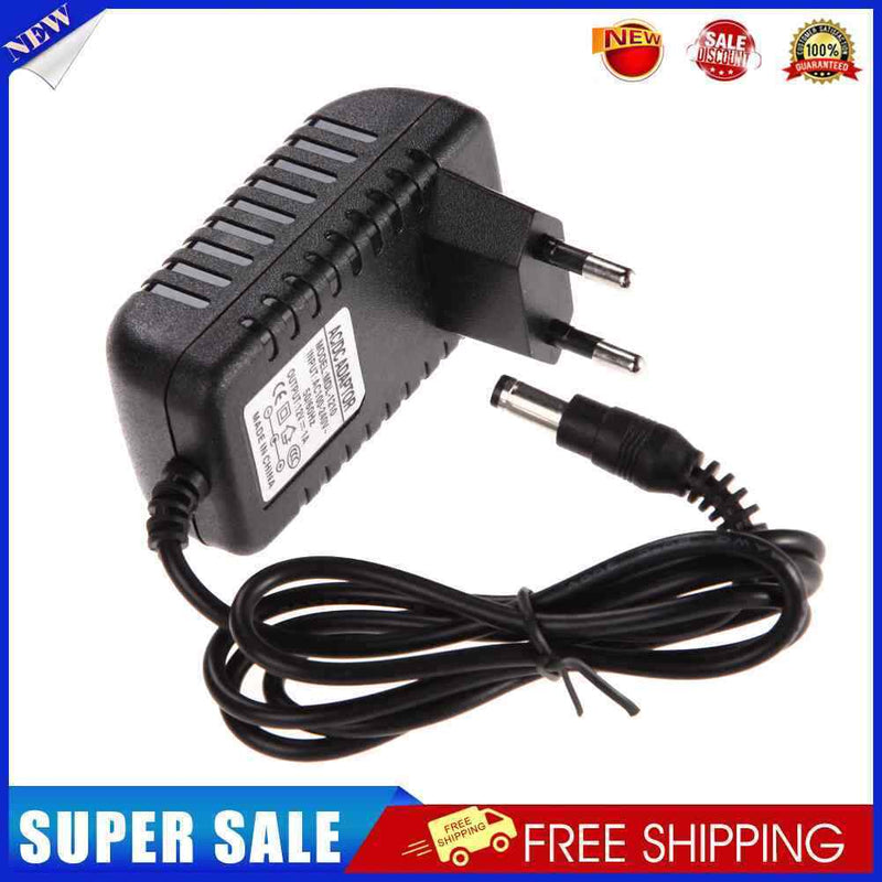 AC 100-240V Converter Adapter DC 5.5 x 2.5MM 12V 1A 1000mA Charger EU Plug