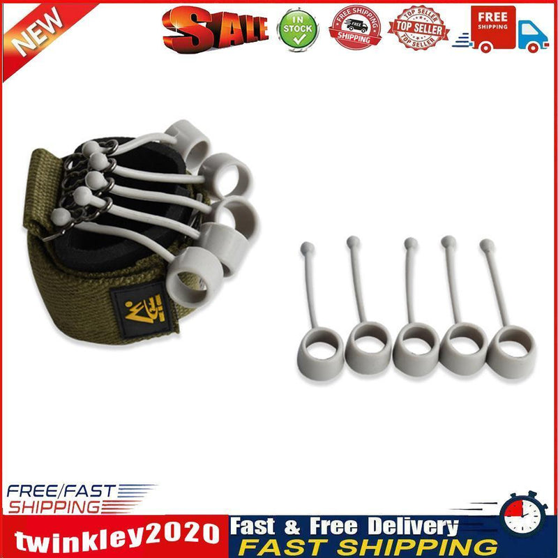 Finger Flexion Extension Training Device Strength Trainer (Green 20 Pound) Newly