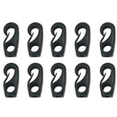 10x Plastic Bungee Hooks For Shock Cord Tie Down Canoe Kayak E8W0 J3N0