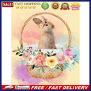 5D Painting Kit DIY Flower Basket Rabbit Full Round Diamond Mosaic