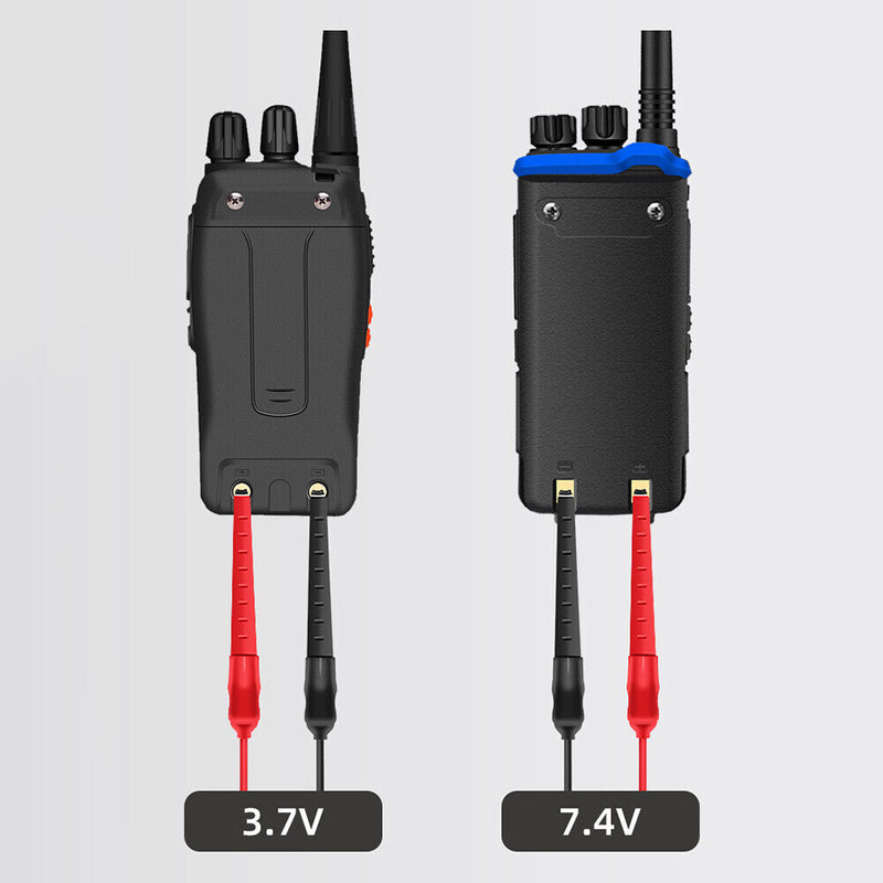 5V 2A Universal USB Charge Connector Clip for Walkie Talkie Power Supply Charger