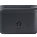 Essential Oil Diffuser Flame Humidifier Home Office Aromatherapy (Black)