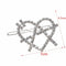 Diamond Women Girl Hair Clips Rhinestone Hairpins Barrette Shiny Headwear