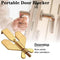 Portable Travel Door Lock Anti-Theft Door Stopper Safety Device Bolt#