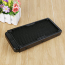 1pcs 240mm 18 Tube Aluminum Computer Water Cooling Radiator Heat the Aust