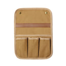 Canvas Camping Hanging Bag, Double Layer Storage Chair, Armrest