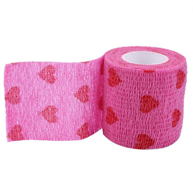 Pet Dog Cat Elastic Bandage Non-woven Pet Self Adherent Wound Tape (M)