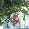 Solar Lantern Chinese Japanese Print Hanging Outdoor Garden Party Light (E)