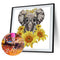 5D DIY Partial Special Shaped Drill Diamond Painting Elephant Craft (HB248)
