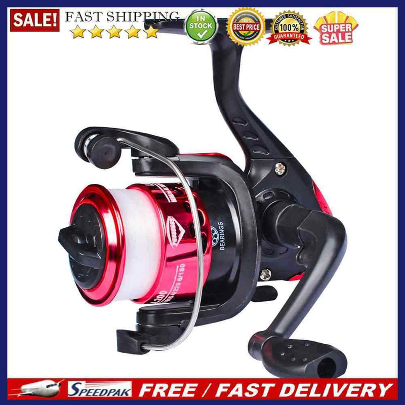 Metal Spinning Fishing Reel Die Casting 5.2:1 Sea Fishing Wheel Fishing Tackl