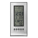 Indoor Outdoor Wireless Weather Station Alarm Clock Snooze ForecastCalendar