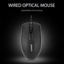 Optical USB Wired 1200dpi Business Office Ergonomic Mouse for Computer Laptop PC