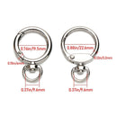 KeyHooks Keychain Spring Clasps Lobster Clasp Metal Buckle Carabiner Clip