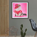 Cat Bird Animal Special Shaped Partial Drill Mosaic Art Rhinestone Picture De