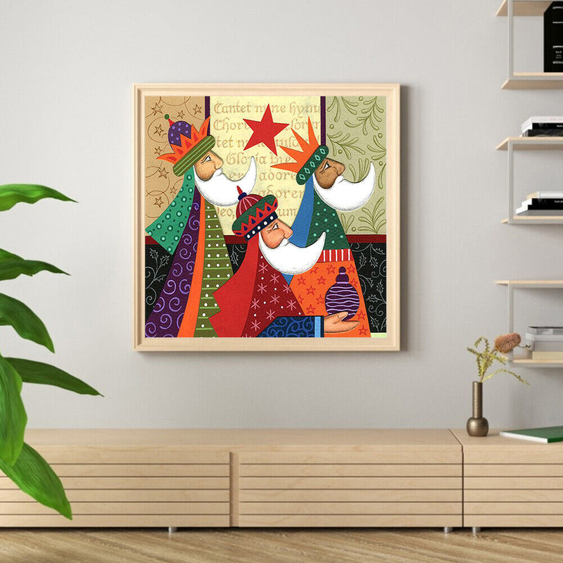 5D DIY Full Round Drill Diamond Painting Cartoon King Rhinestone Artwork Newly