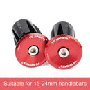 VG Sports 2pcs Bike Handlebar Stopper Bicycle Grip Bar Plug Cap (Red) Newly