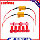 2pcs 25W 6ohm LED Car Light Resistance Load Resistor Automotive Turn Signal Lamp