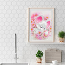 5D DIY Special Shaped Diamond Painting Kits Mouse Partial Drill Rhinestone