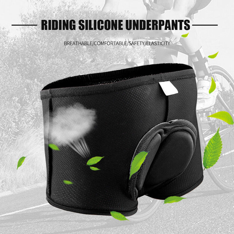 Unisex Cycling Shorts Breathable Gel Pad Thickened Underpants MTB Bicycle Pants