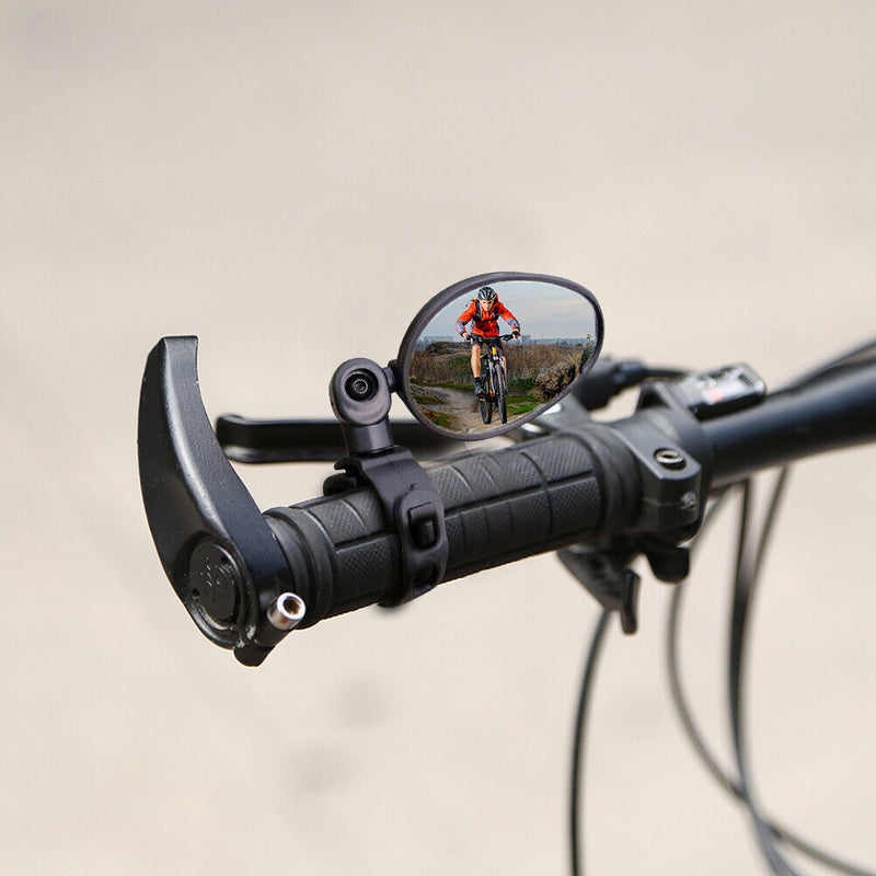 Universal Bicycle Mirror 360 Rotation Adjustable Bike Handlebar Rear View M