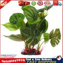 Large Leaf Aquatic Plant Simulation Aquarium Fish Tank Decoration Ornament Newly